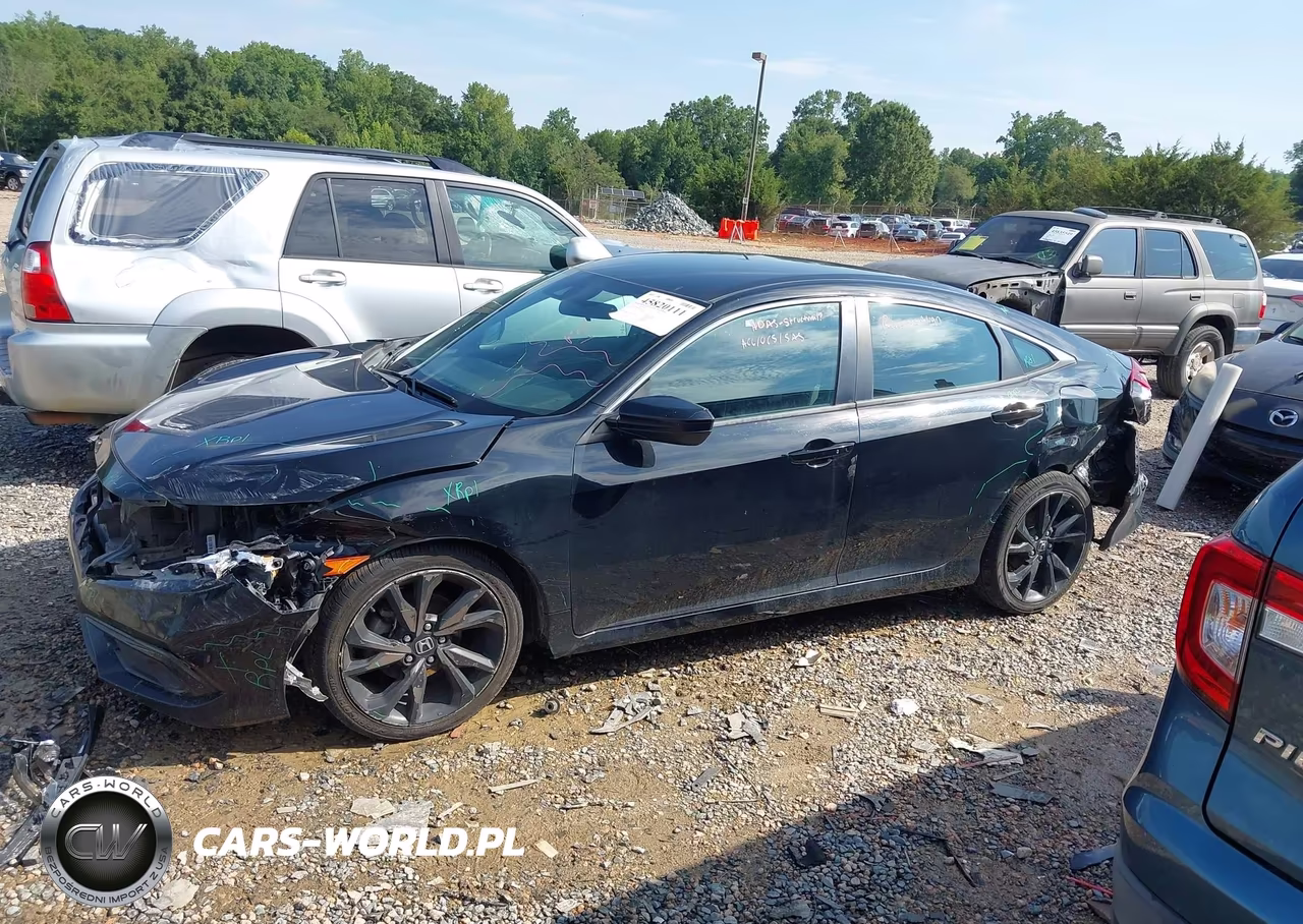 2021 Honda Civic Sport VIN:19XFC2F88ME201930 - 14