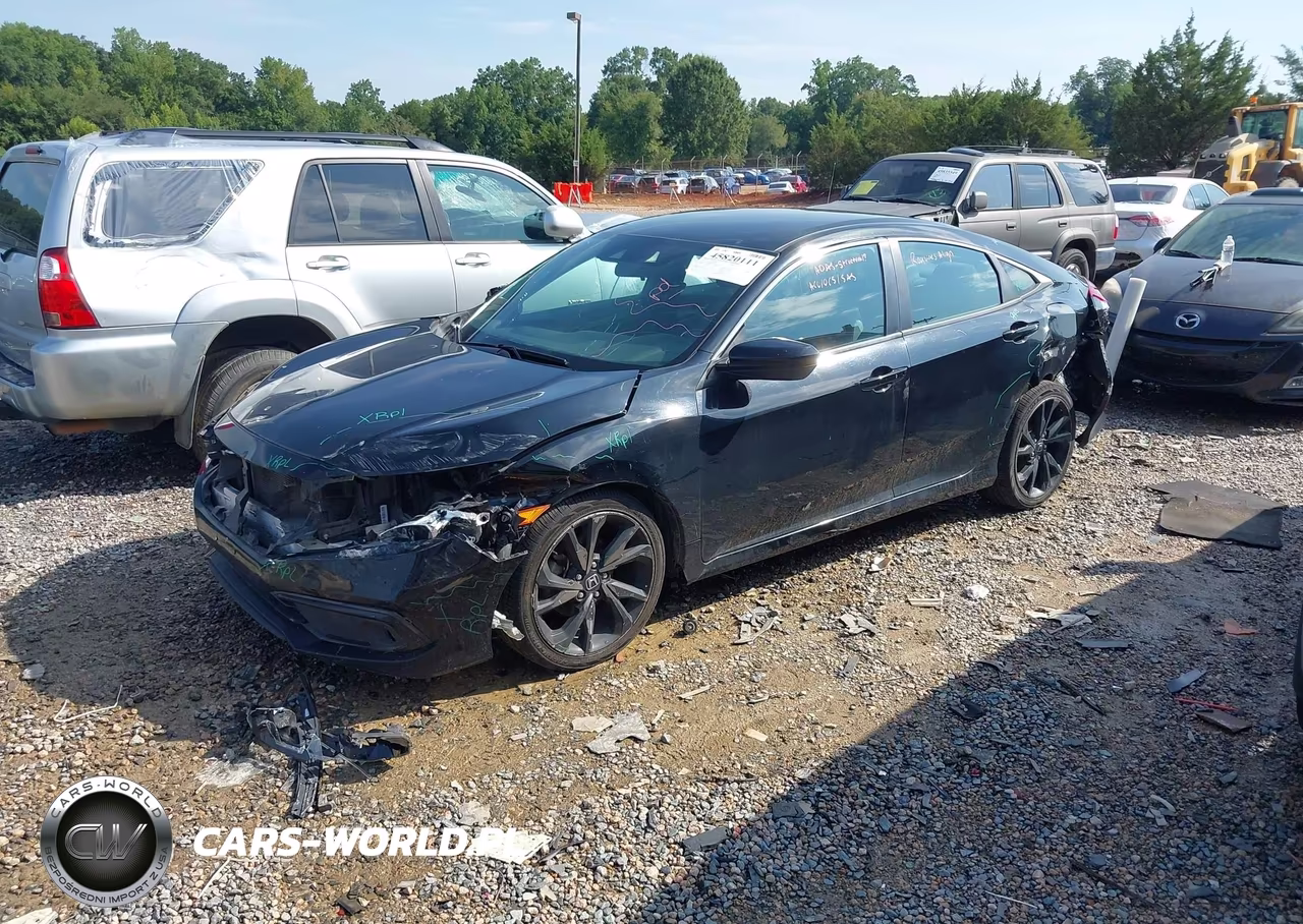 2021 Honda Civic Sport VIN:19XFC2F88ME201930 - 2