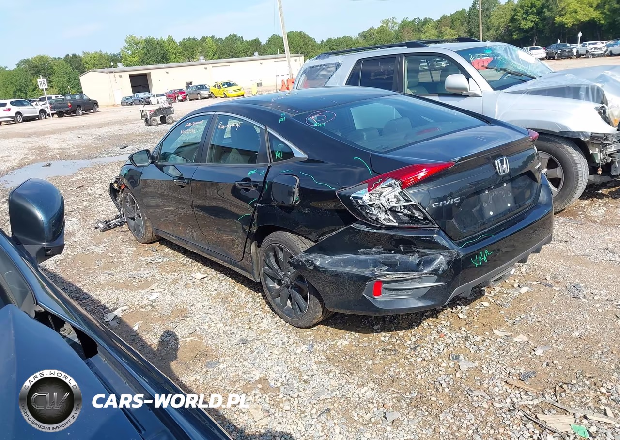 2021 Honda Civic Sport VIN:19XFC2F88ME201930 - 3