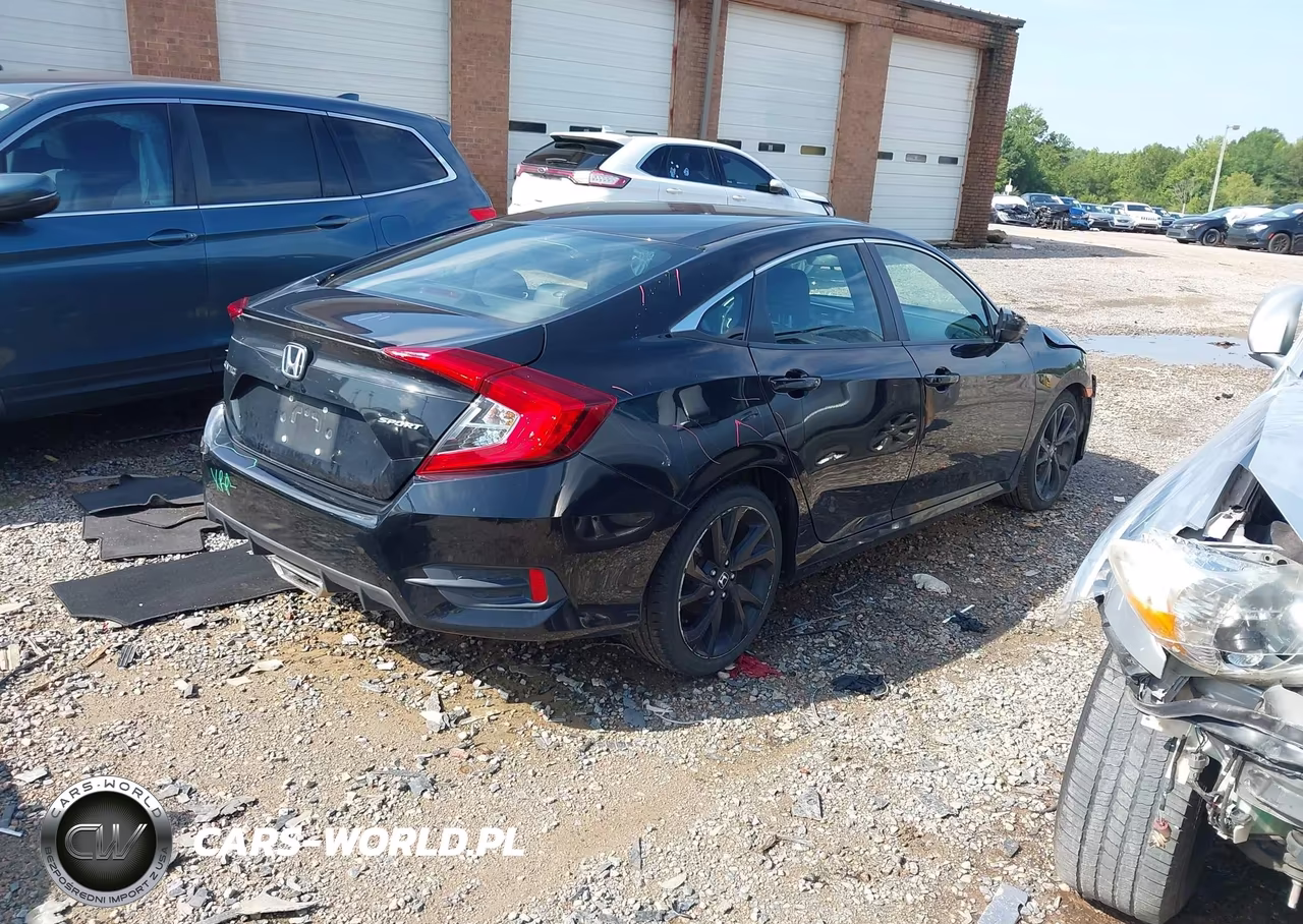 2021 Honda Civic Sport VIN:19XFC2F88ME201930 - 4