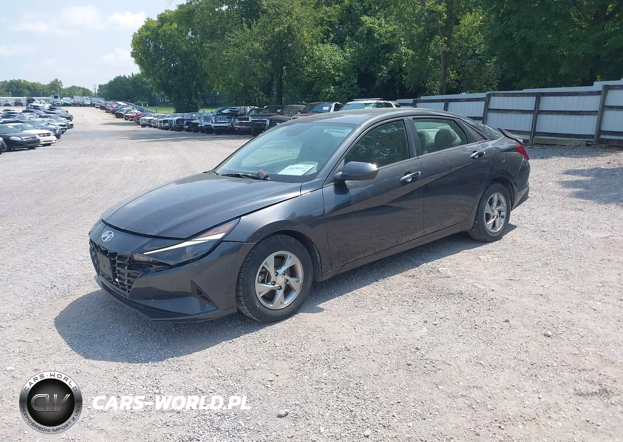 2021 Hyundai Elantra Se VIN:5NPLL4AG9MH047480 - 2