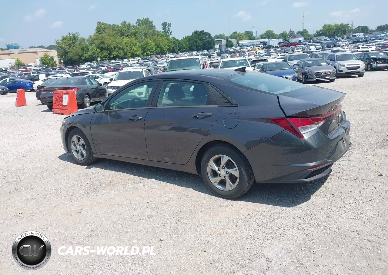 2021 Hyundai Elantra Se VIN:5NPLL4AG9MH047480 - 3