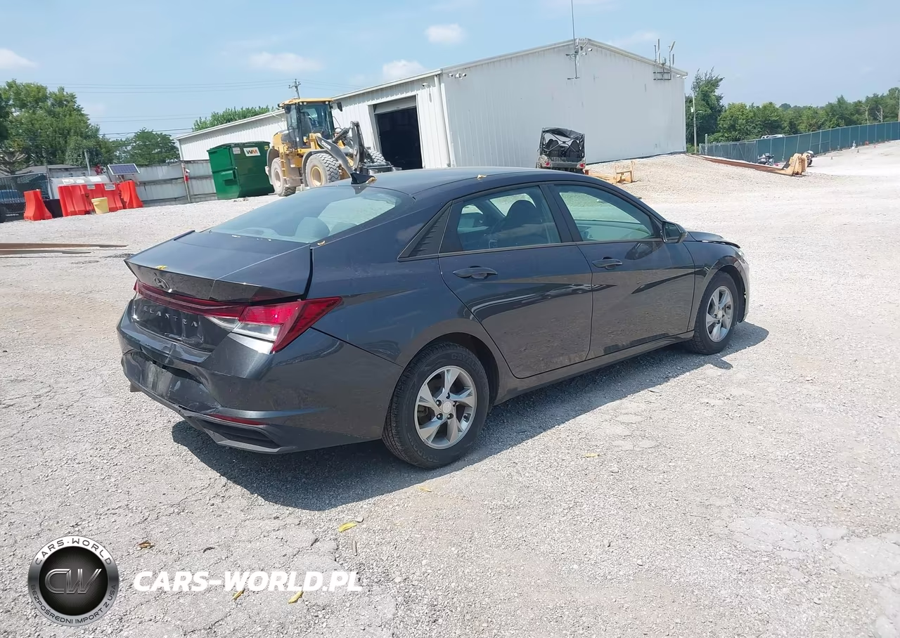 2021 Hyundai Elantra Se VIN:5NPLL4AG9MH047480 - 4