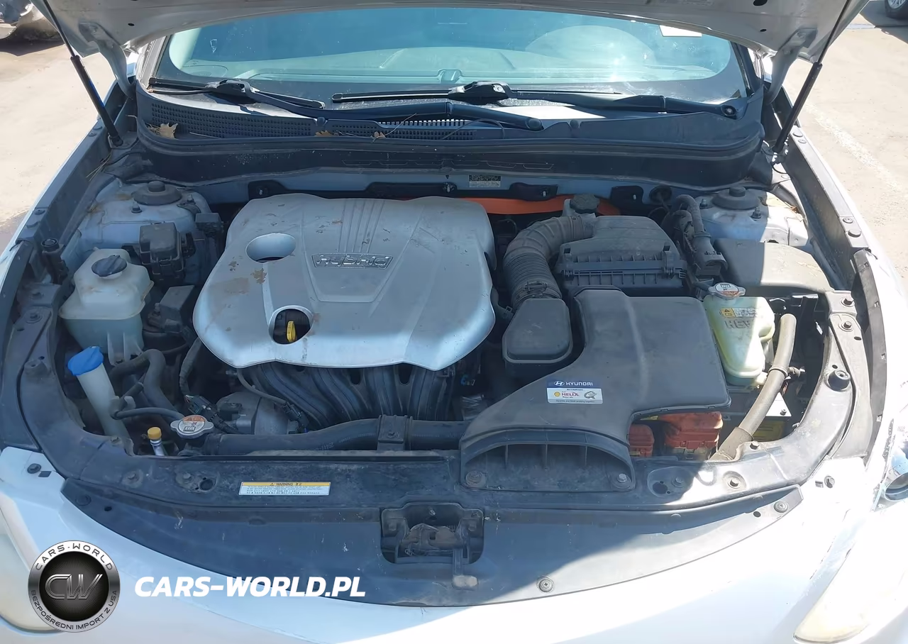 2012 Hyundai Sonata Hybrid VIN:KMHEC4A46CA047047 - 10