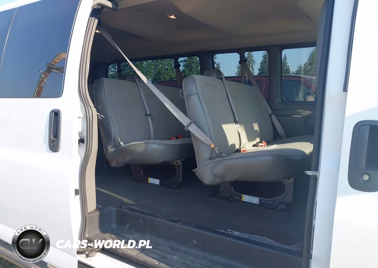 2025 Chevrolet Express Passenger Rwd 3500 Extended Wheelbase Lt VIN:1GAZGPFP4S1257796 - 8