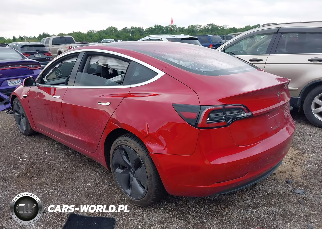 2018 Tesla Model 3 Long Range-Mid Range VIN:5YJ3E1EA5JF022472 - 3