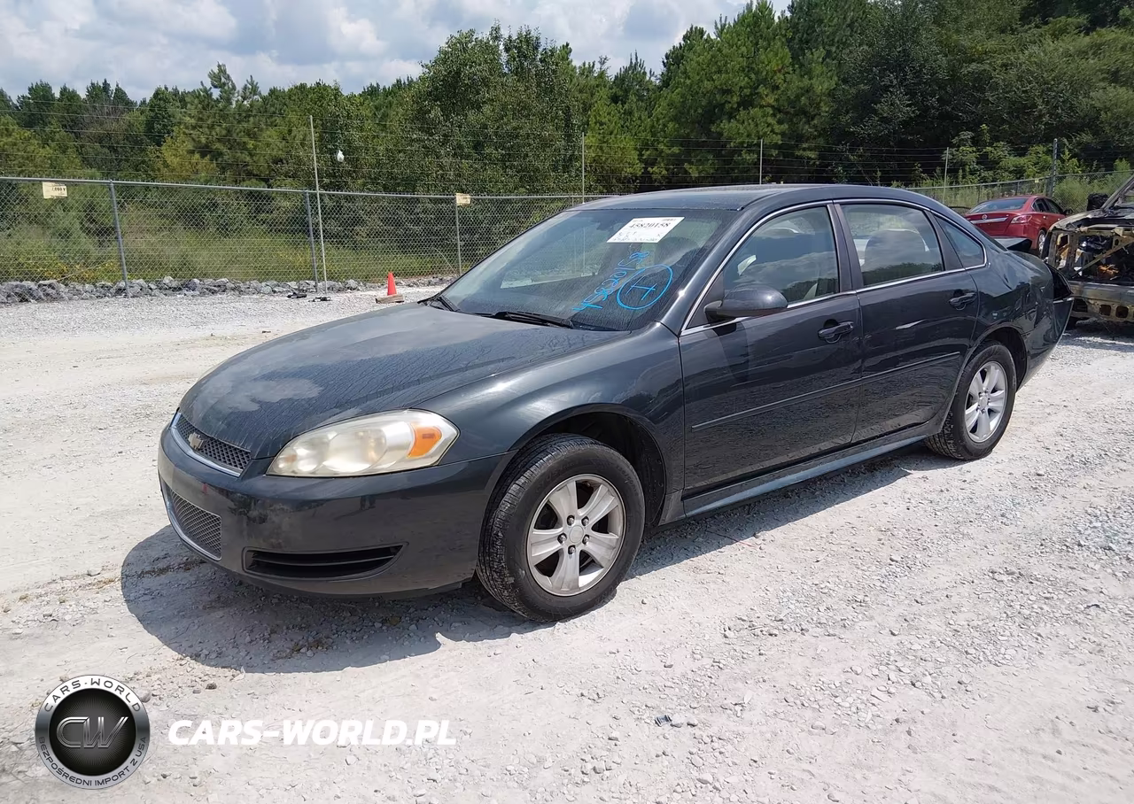 2013 Chevrolet Impala Ls VIN:2G1WF5E30D1256375 - 2