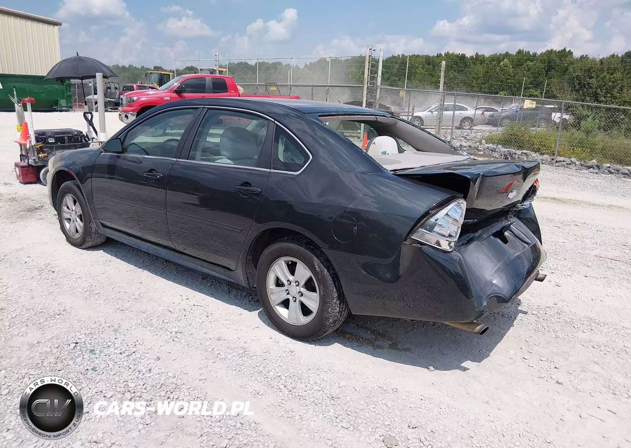 2013 Chevrolet Impala Ls VIN:2G1WF5E30D1256375 - 3