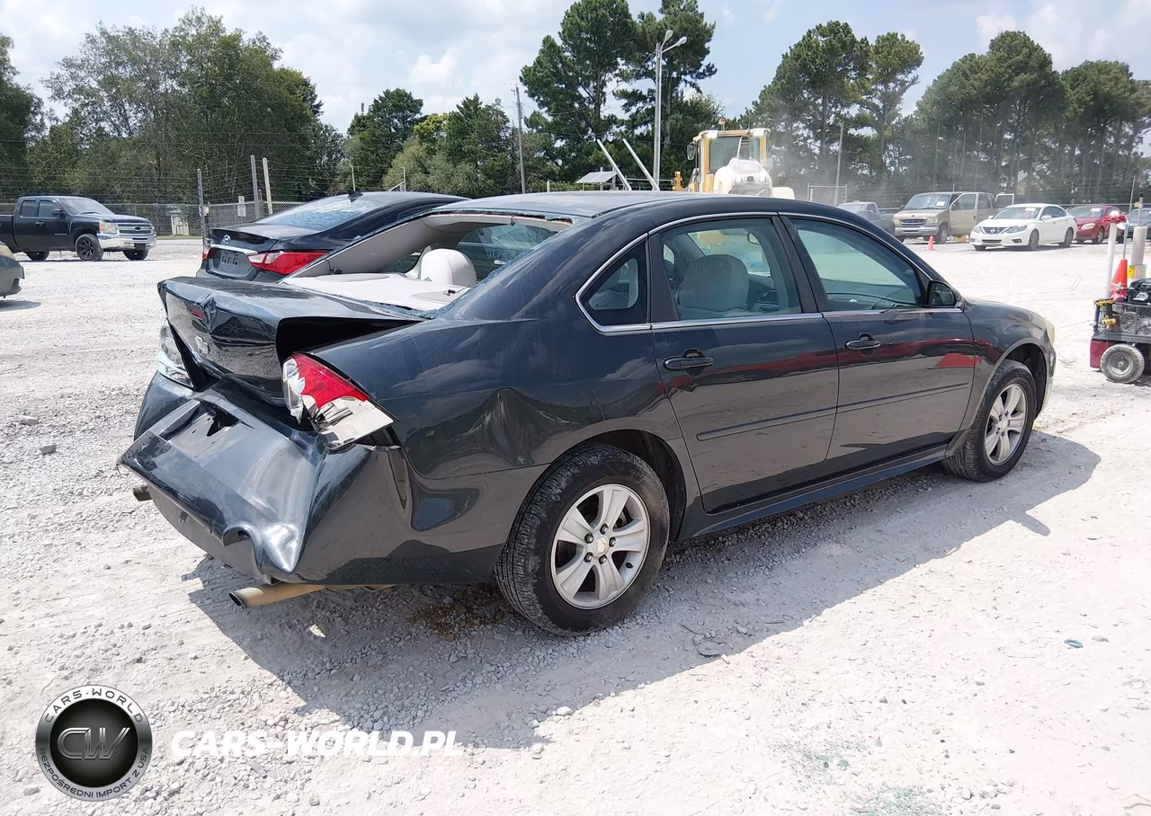 2013 Chevrolet Impala Ls VIN:2G1WF5E30D1256375 - 4