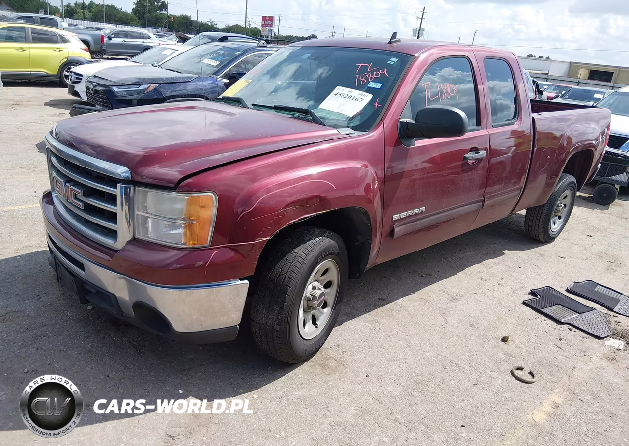 2013 GMC Sierra 1500 Sl VIN:1GTR1UEA7DZ323380 - 2