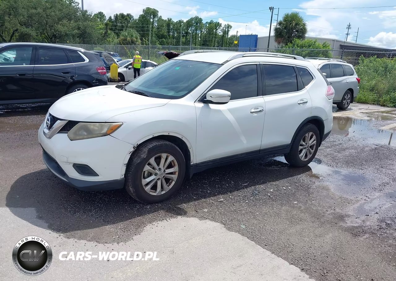 2015 Nissan Rogue Sv VIN:5N1AT2MT1FC816763 - 2