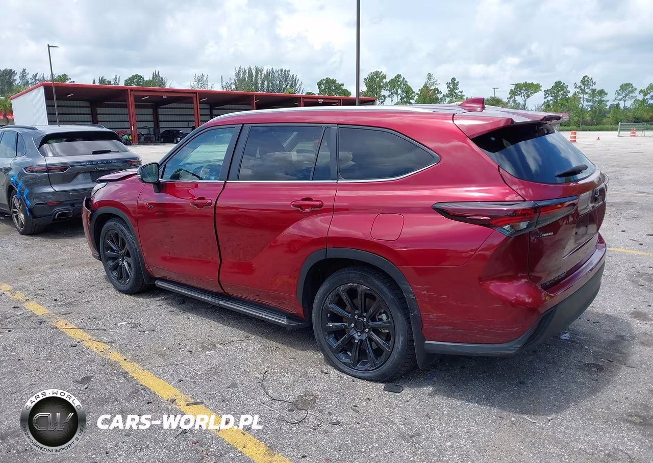 2025 Toyota Highlander Xle VIN:5TDKDRAH1SS554993 - 3