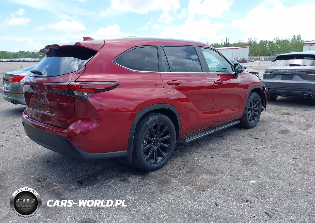 2025 Toyota Highlander Xle VIN:5TDKDRAH1SS554993 - 4