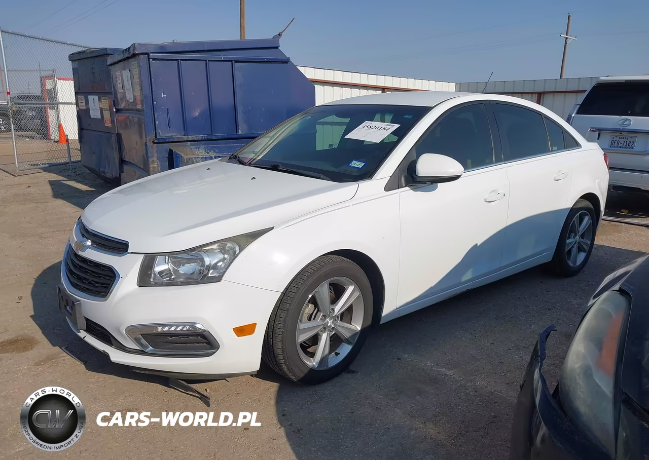 2015 Chevrolet Cruze 2Lt Auto VIN:1G1PE5SB9F7249725 - 2