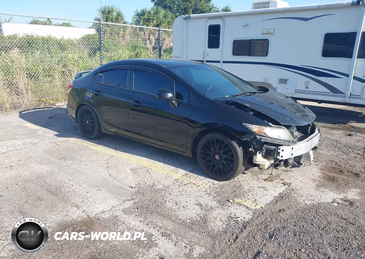 2013 Honda Civic Si VIN:2HGFB6E54DH706015 - 1