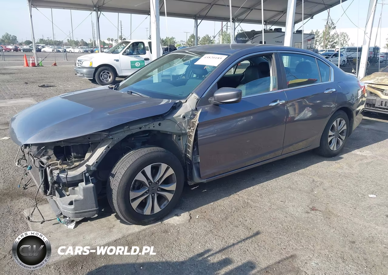 2014 Honda Accord Lx VIN:1HGCR2F34EA110861 - 2