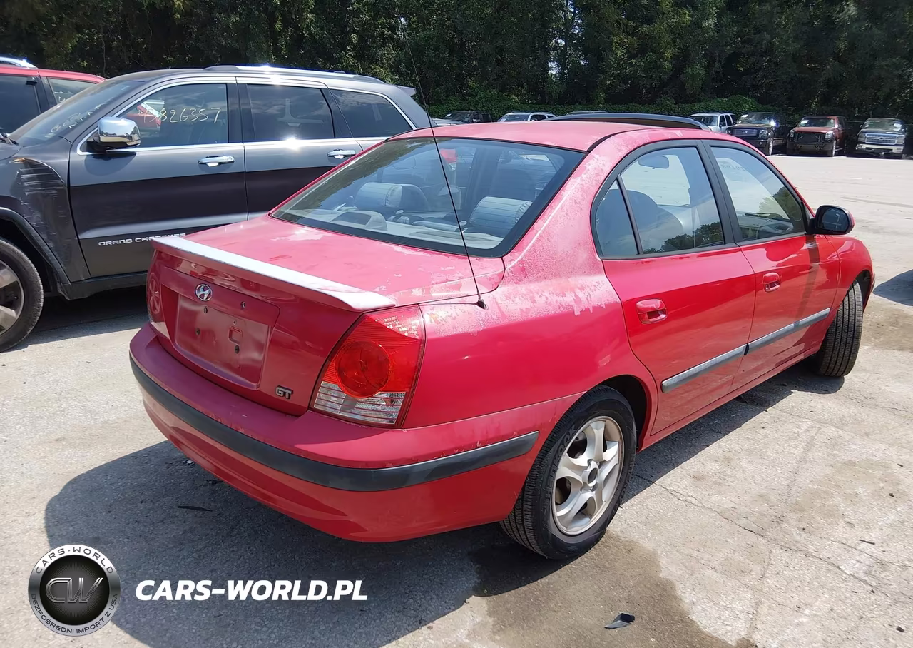 2005 Hyundai Elantra Gls-Gt VIN:KMHDN46D25U164382 - 4