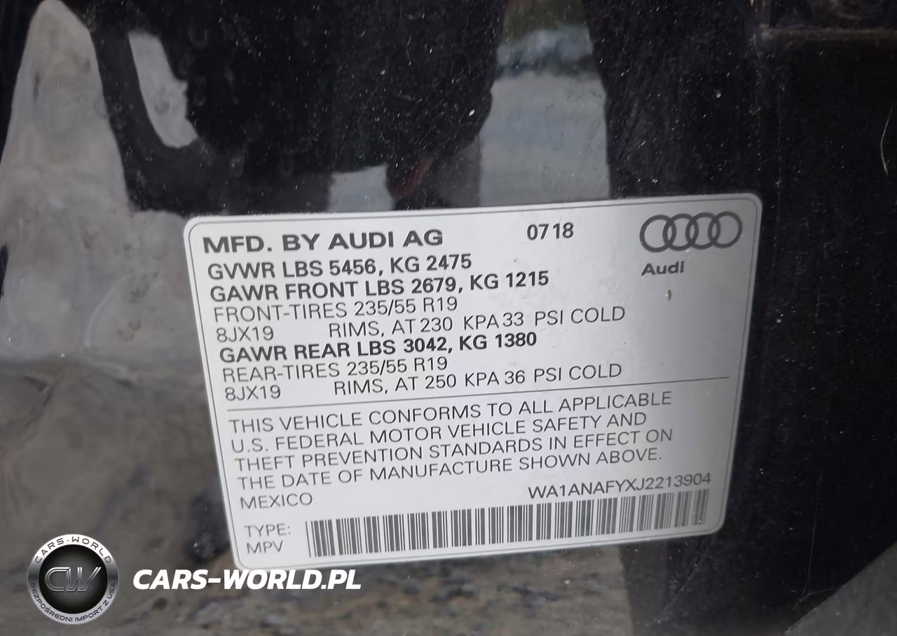 2018 Audi Q5 2.0T Premium-2.0T Tech Premium VIN:WA1ANAFYXJ2213904 - 9