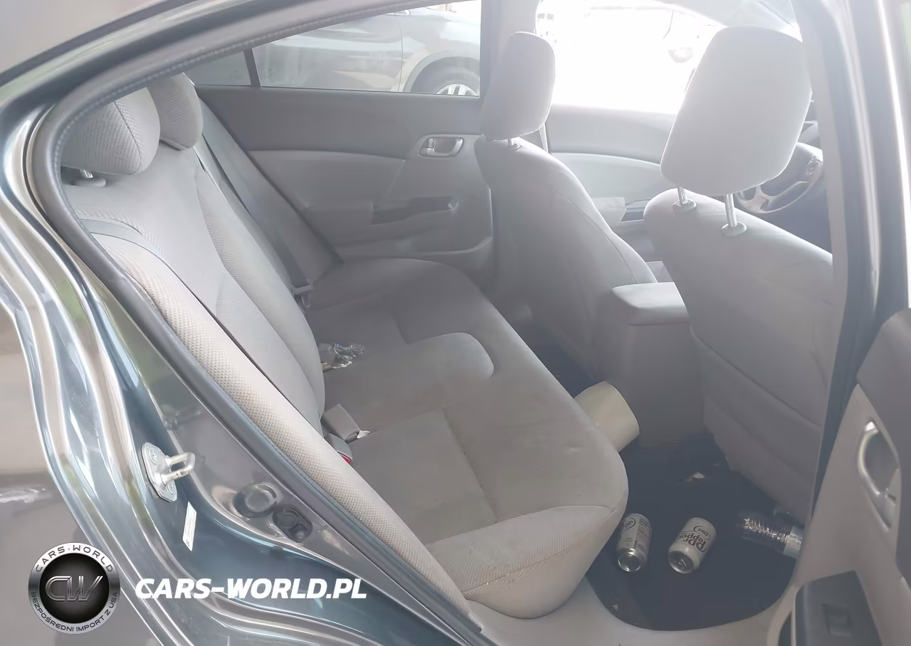 2012 Honda Civic Lx VIN:2HGFB2F59CH553492 - 8