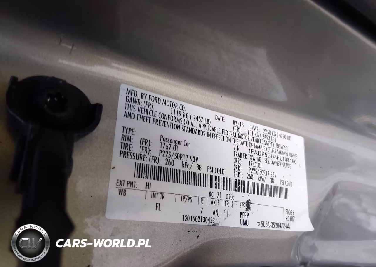 2015 Ford C-Max Energi Sel VIN:1FADP5CU4FL108160 - 9