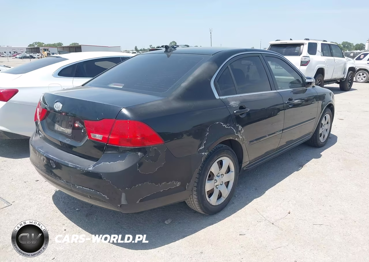 2010 Kia Optima Lx VIN:KNAGG4A83A5404675 - 4