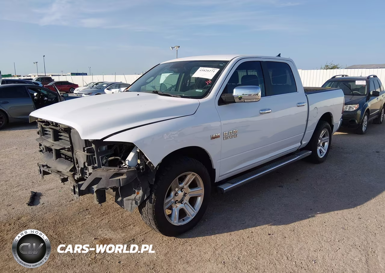 2017 Ram 1500 Lone Star Silver 4X2 5'7 Box VIN:1C6RR6LT5HS636703 - 2