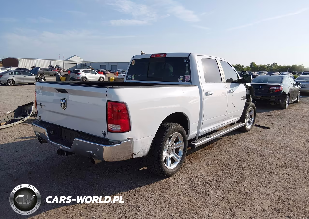 2017 Ram 1500 Lone Star Silver 4X2 5'7 Box VIN:1C6RR6LT5HS636703 - 4