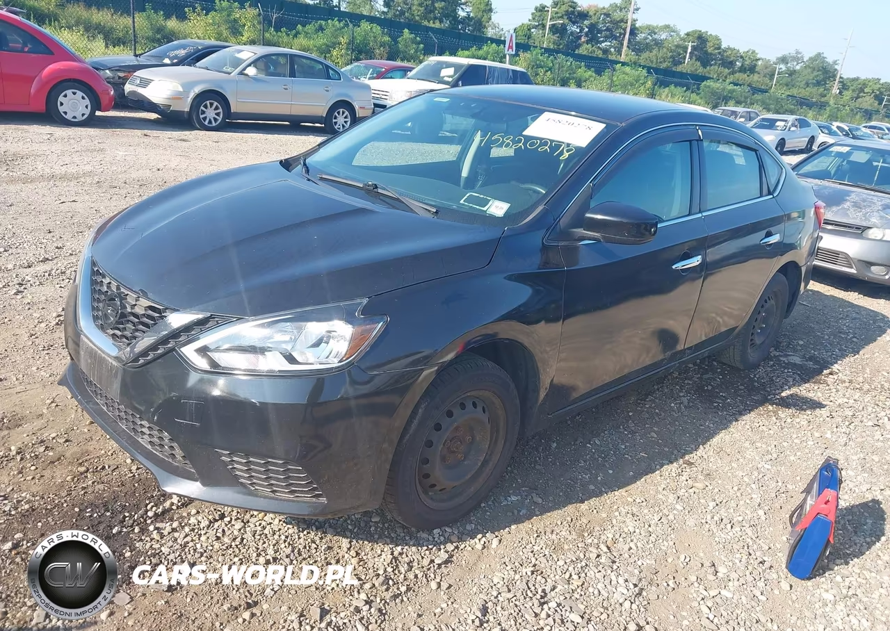 2017 Nissan Sentra Sv VIN:3N1AB7AP9HY267841 - 2