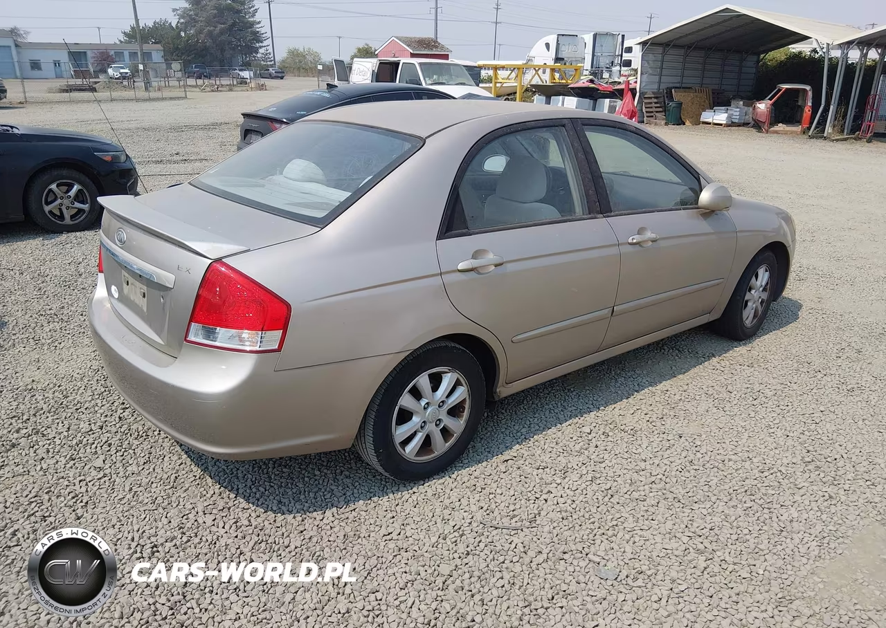 2007 Kia Spectra Ex VIN:KNAFE121775408576 - 4
