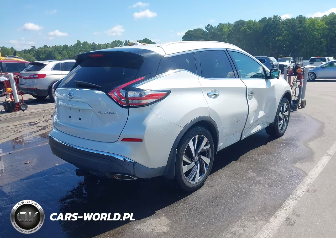 2015 Nissan Murano Platinum VIN:5N1AZ2MG9FN231967 - 4