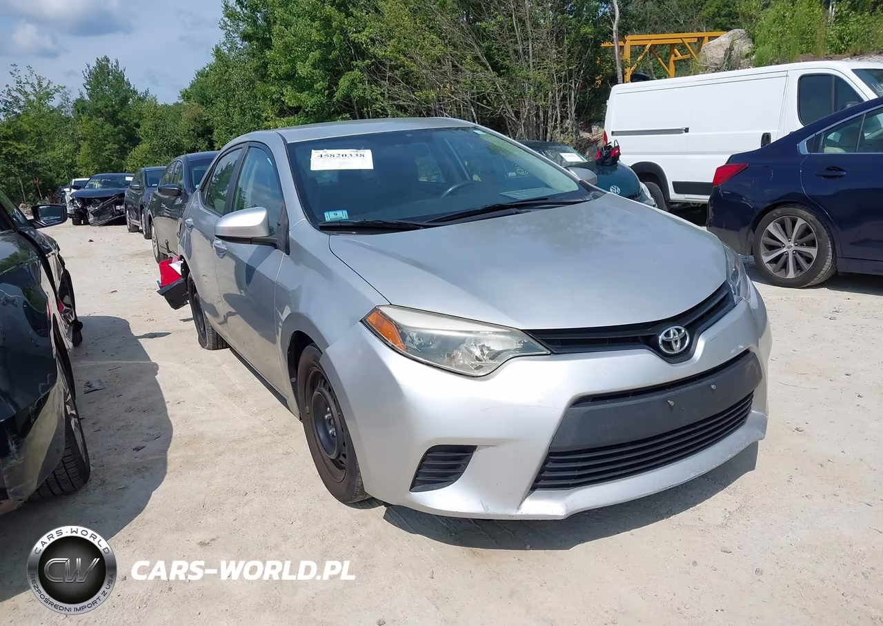 2014 Toyota Corolla Le – zdjęcie 1 z 16