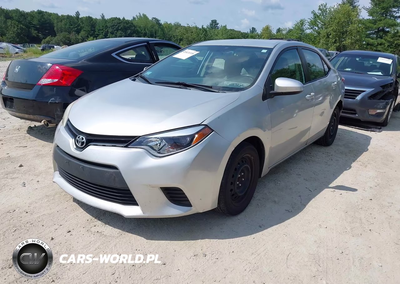 2014 Toyota Corolla Le VIN:5YFBURHE0EP062805 - 2