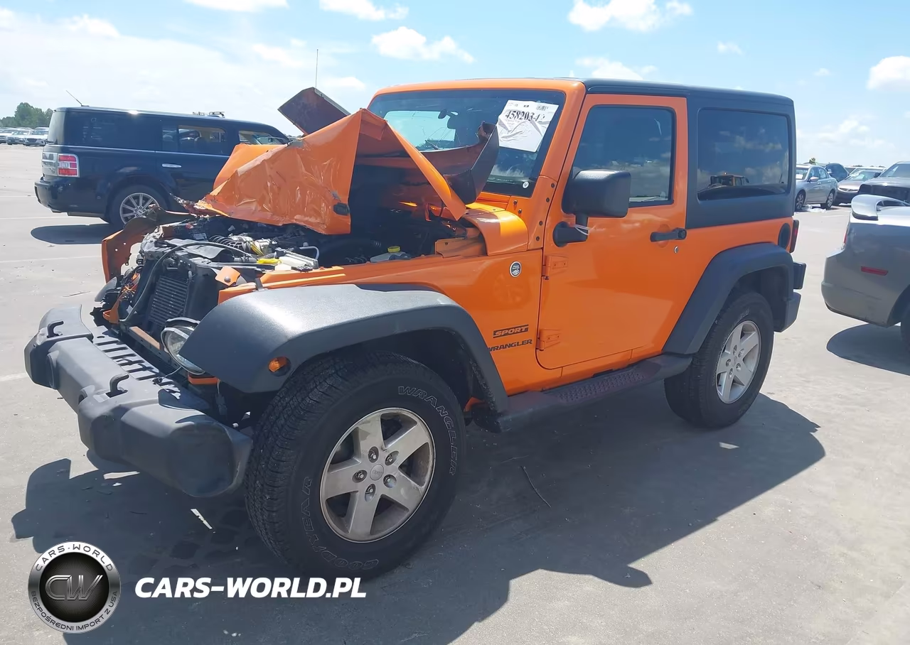 2012 Jeep Wrangler Sport VIN:1C4AJWAG2CL247510 - 2