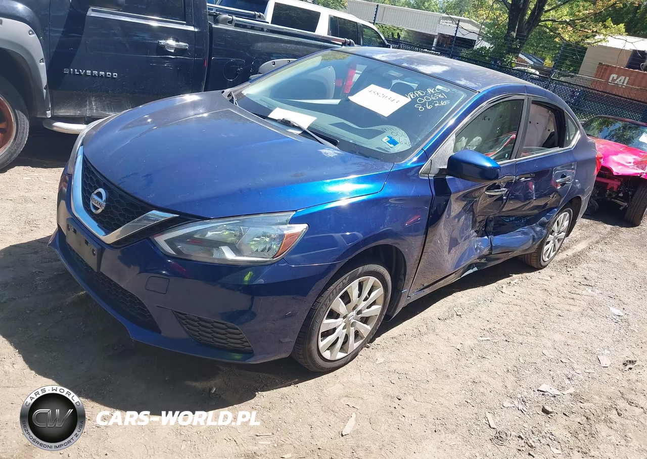 2016 Nissan Sentra Sv VIN:3N1AB7AP6GY300681 - 2