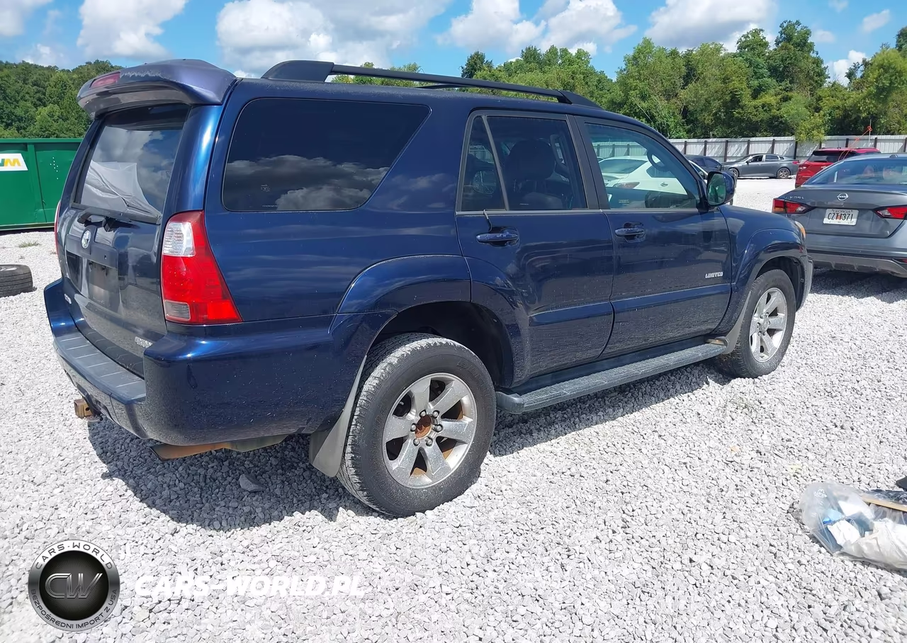 2007 Toyota 4Runner Limited VIN:JTEZU17R078075150 - 4
