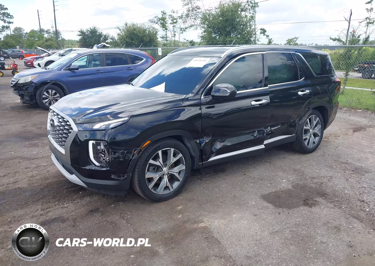 2021 Hyundai Palisade Sel VIN:KM8R4DHE0MU227282 - 2