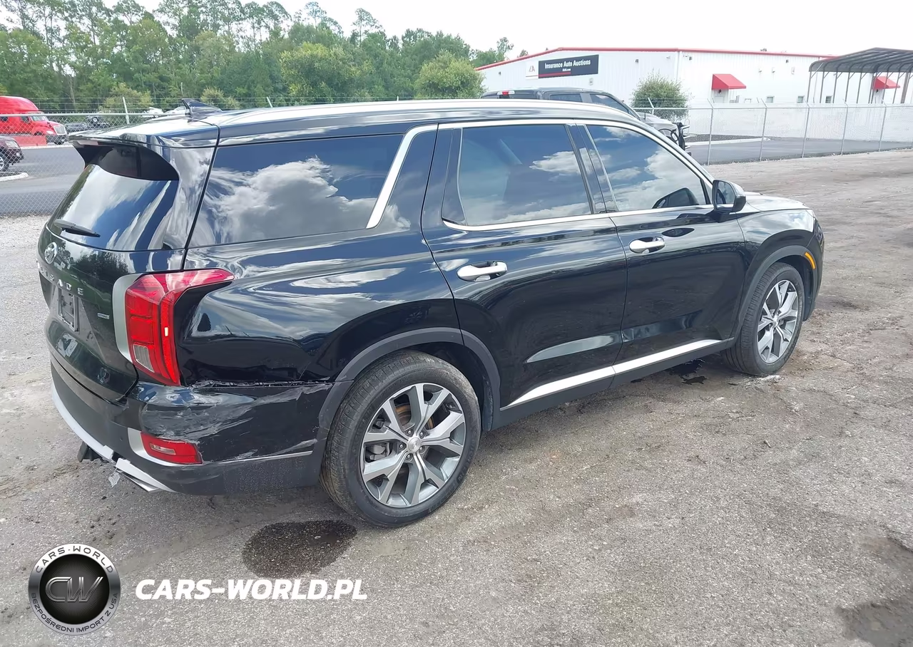 2021 Hyundai Palisade Sel VIN:KM8R4DHE0MU227282 - 4