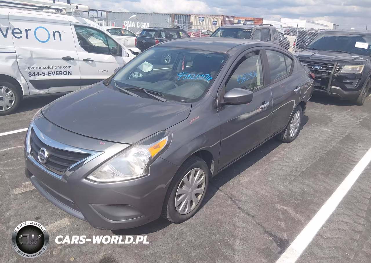 2017 Nissan Versa 1.6 Sv VIN:3N1CN7AP4HL874422 - 2