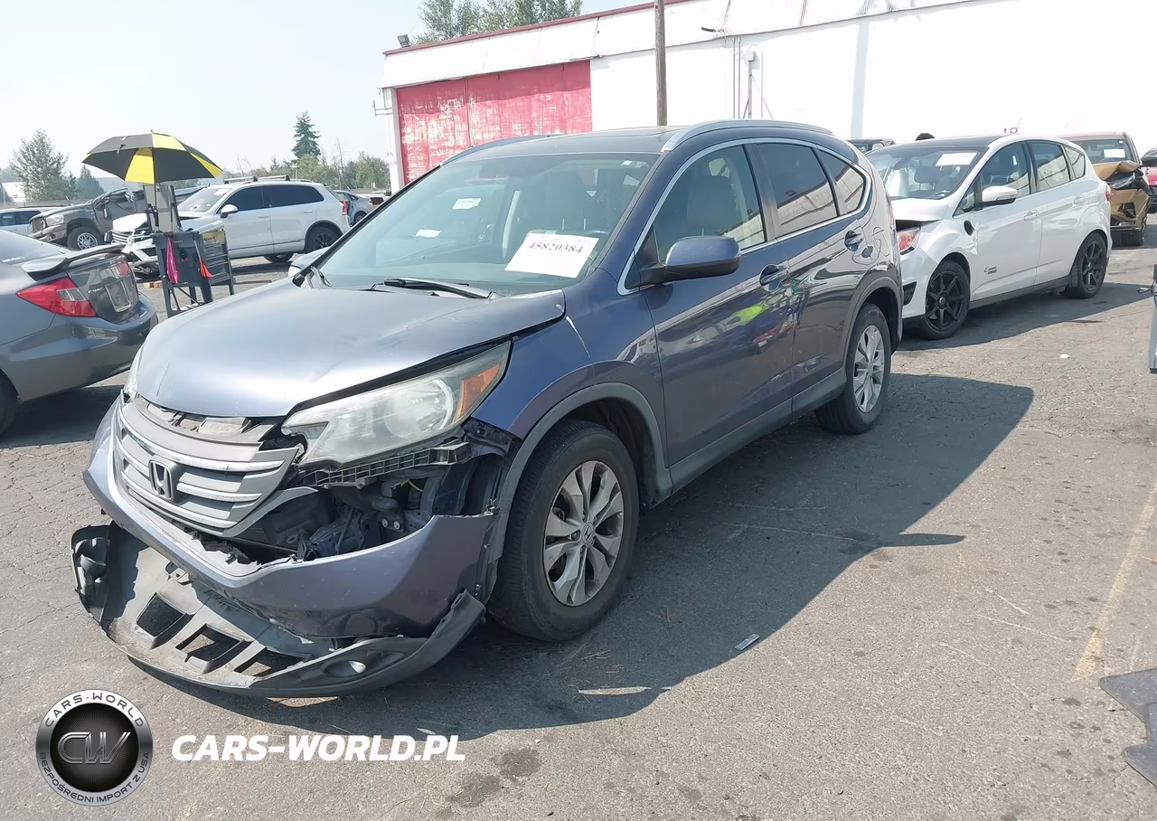 2012 Honda Cr-V Ex-L VIN:JHLRM4H74CC005325 - 2