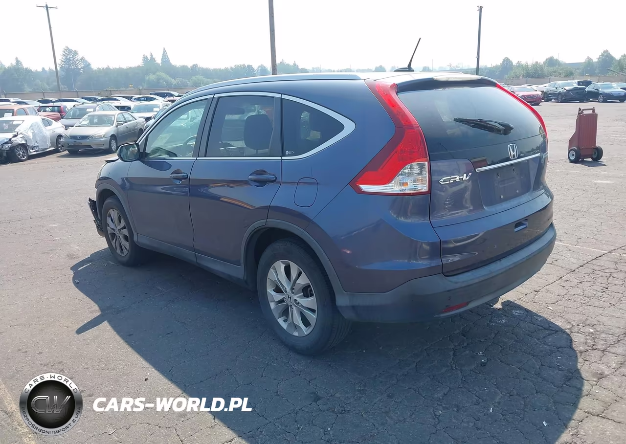 2012 Honda Cr-V Ex-L VIN:JHLRM4H74CC005325 - 3
