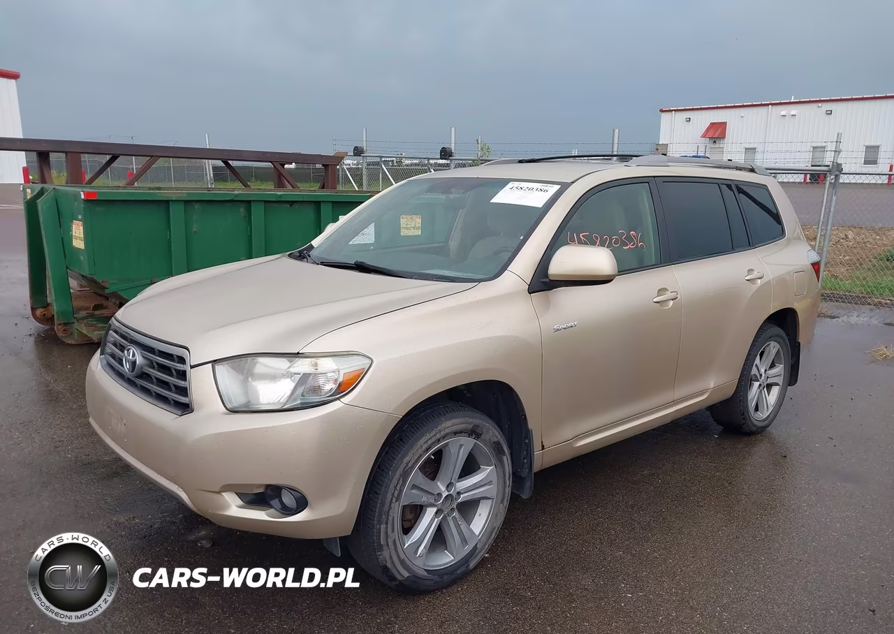 2008 Toyota Highlander Sport VIN:JTEES43A582094142 - 2