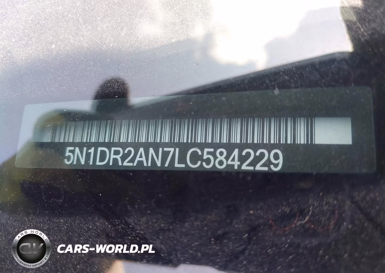 2020 Nissan Pathfinder S 2Wd VIN:5N1DR2AN7LC584229 - 9