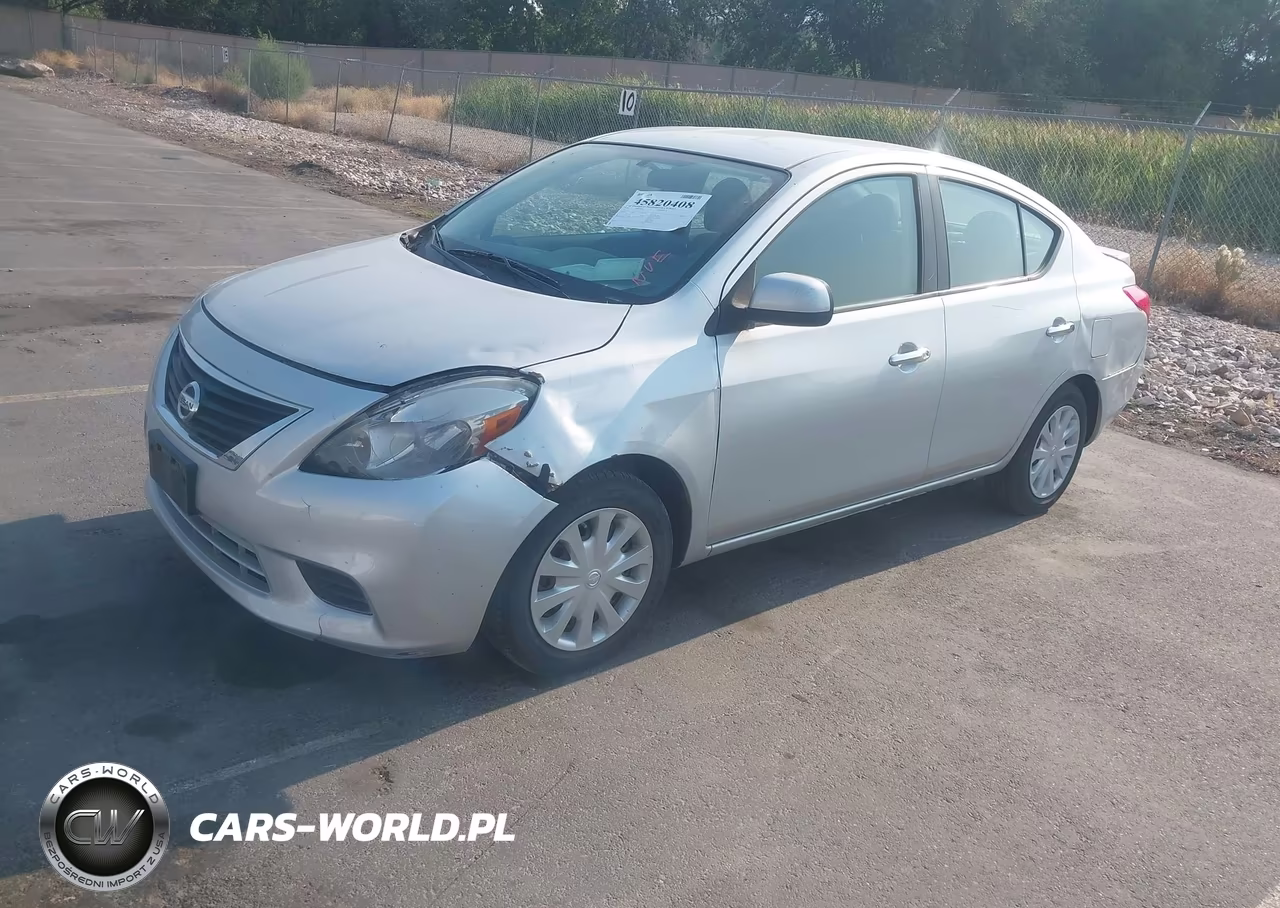 2013 Nissan Versa S-S Plus-Sv-Sl VIN:3N1CN7AP2DL868399 - 2