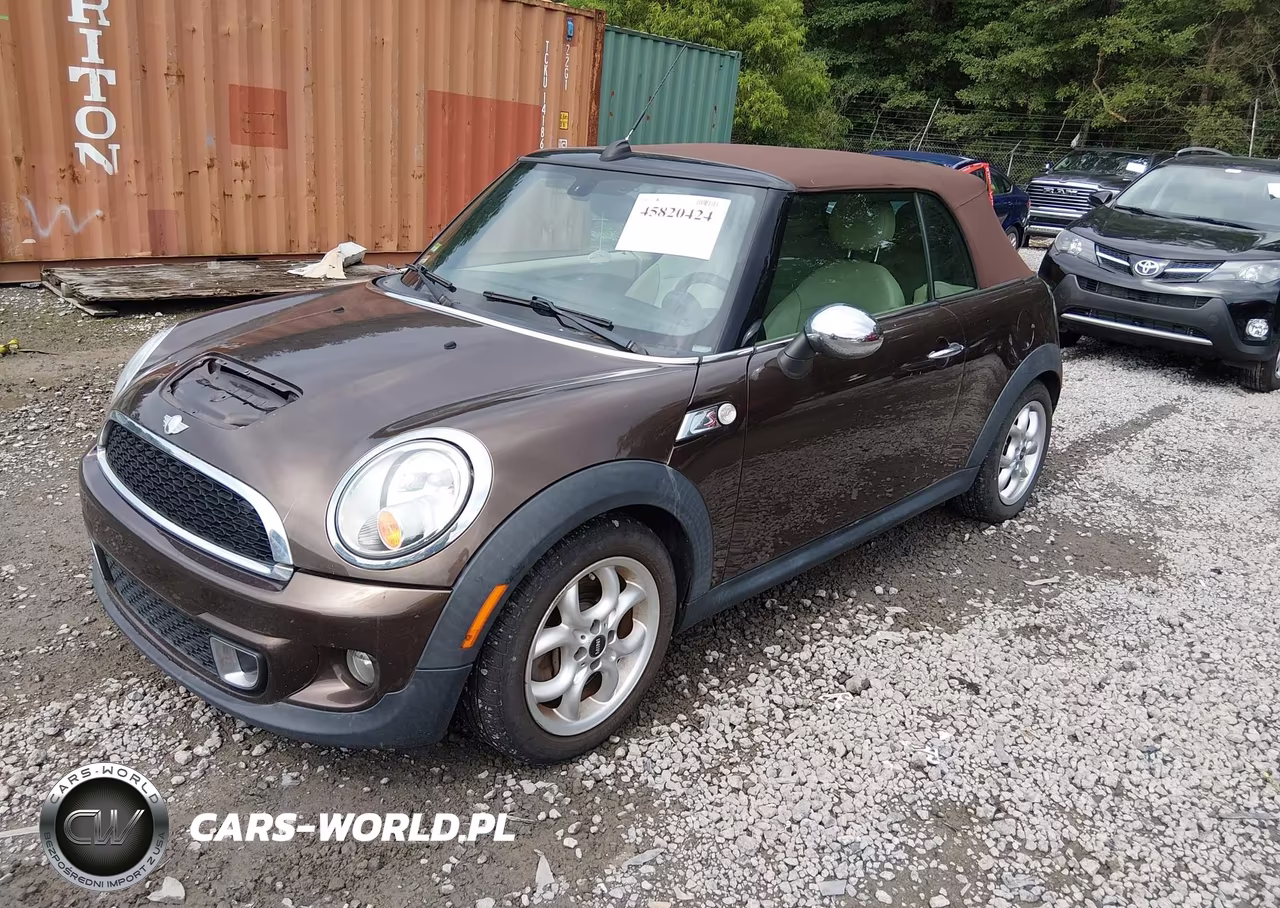 2011 Mini Cooper S VIN:WMWZP3C54BTX84421 - 2