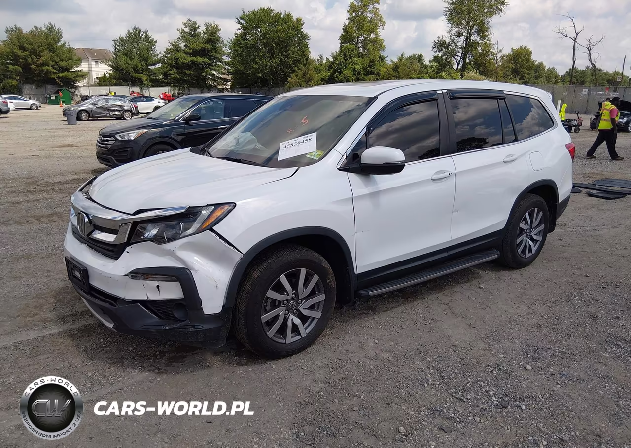 2021 Honda Pilot 2Wd Ex-L VIN:5FNYF5H57MB023751 - 2