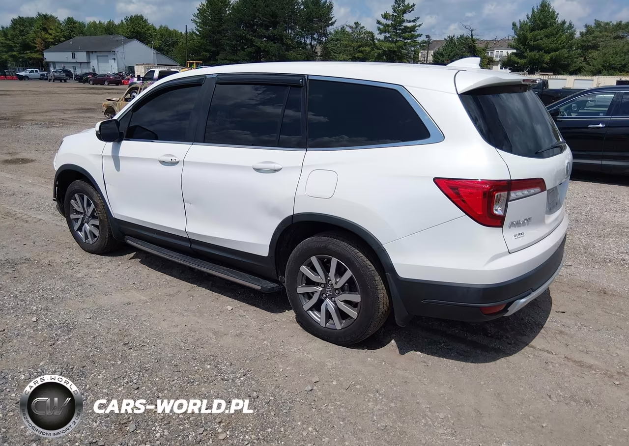 2021 Honda Pilot 2Wd Ex-L VIN:5FNYF5H57MB023751 - 3
