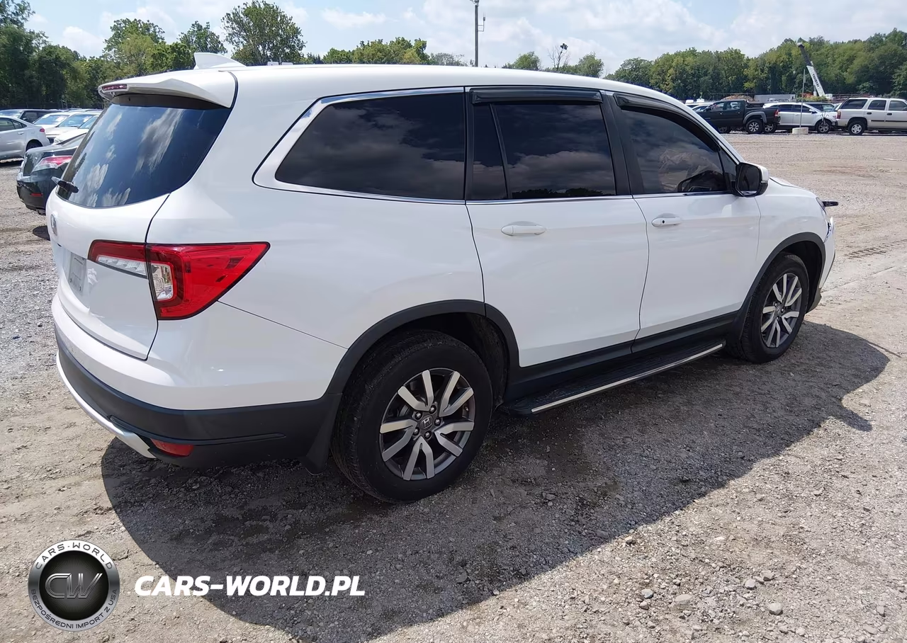 2021 Honda Pilot 2Wd Ex-L VIN:5FNYF5H57MB023751 - 4
