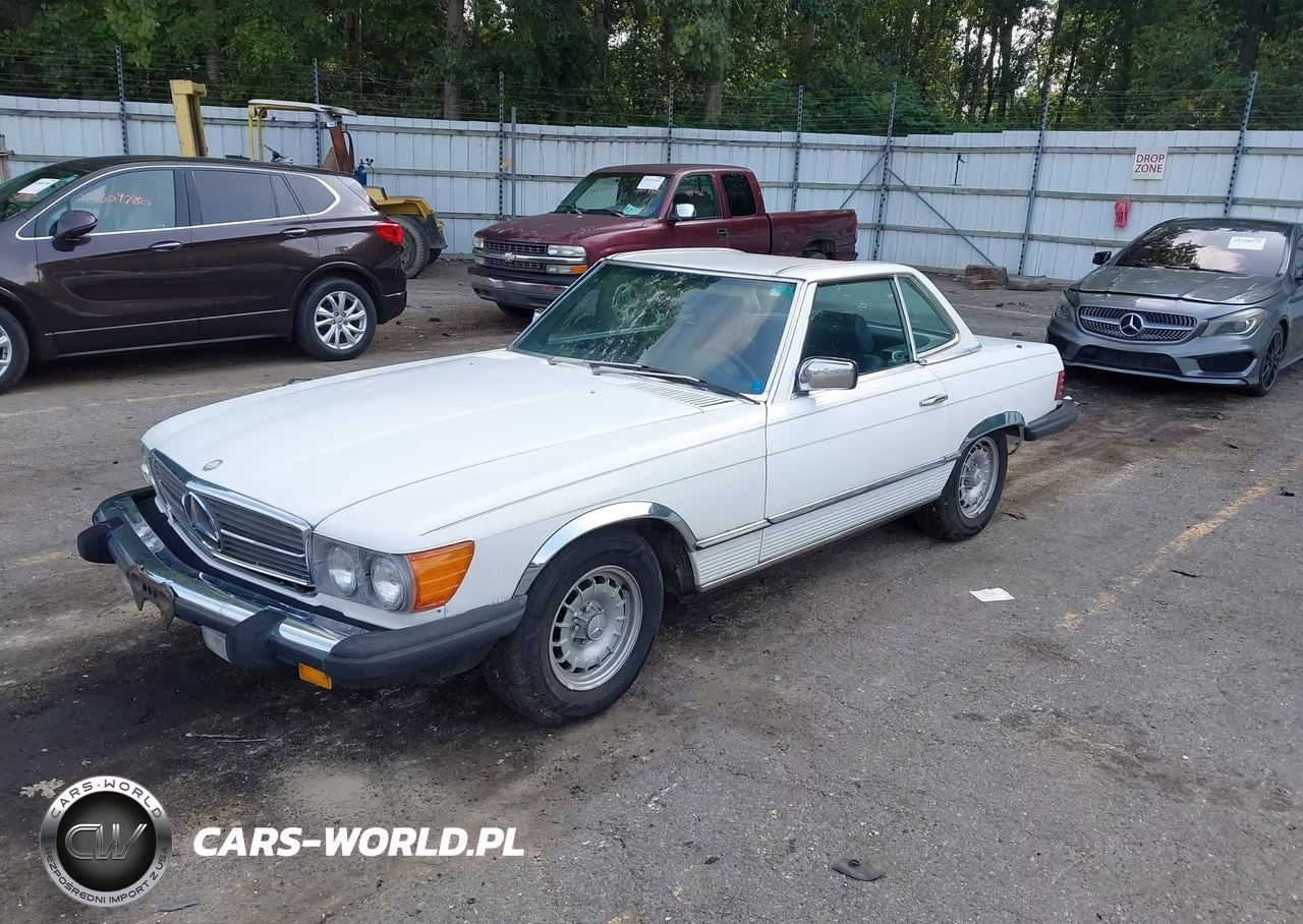 1985 Mercedes-Benz 380 Sl VIN:WDBBA45C4FA016851 - 2