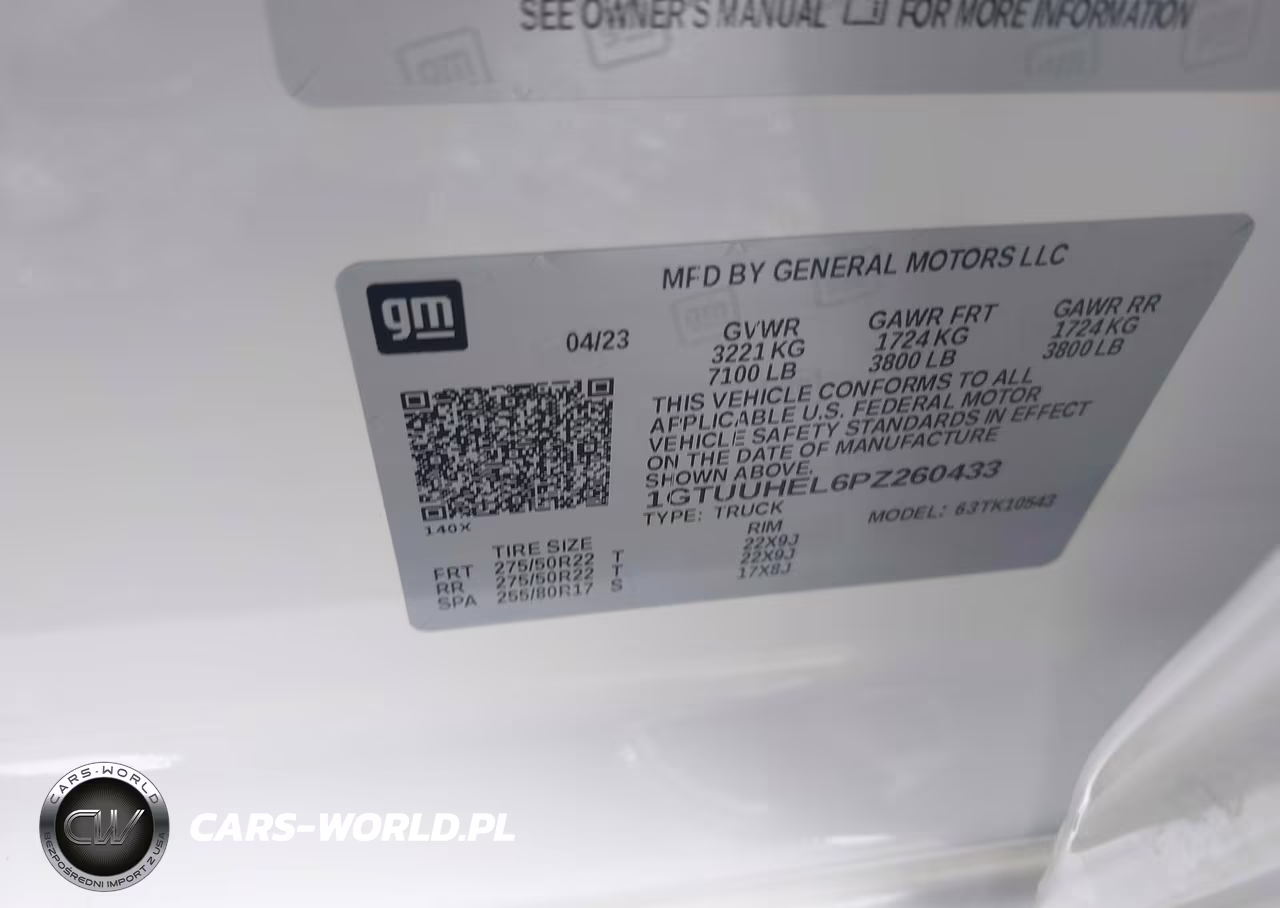 2023 GMC Sierra 1500 4Wd Short Box Denali Ultimate VIN:1GTUUHEL6PZ260433 - 9