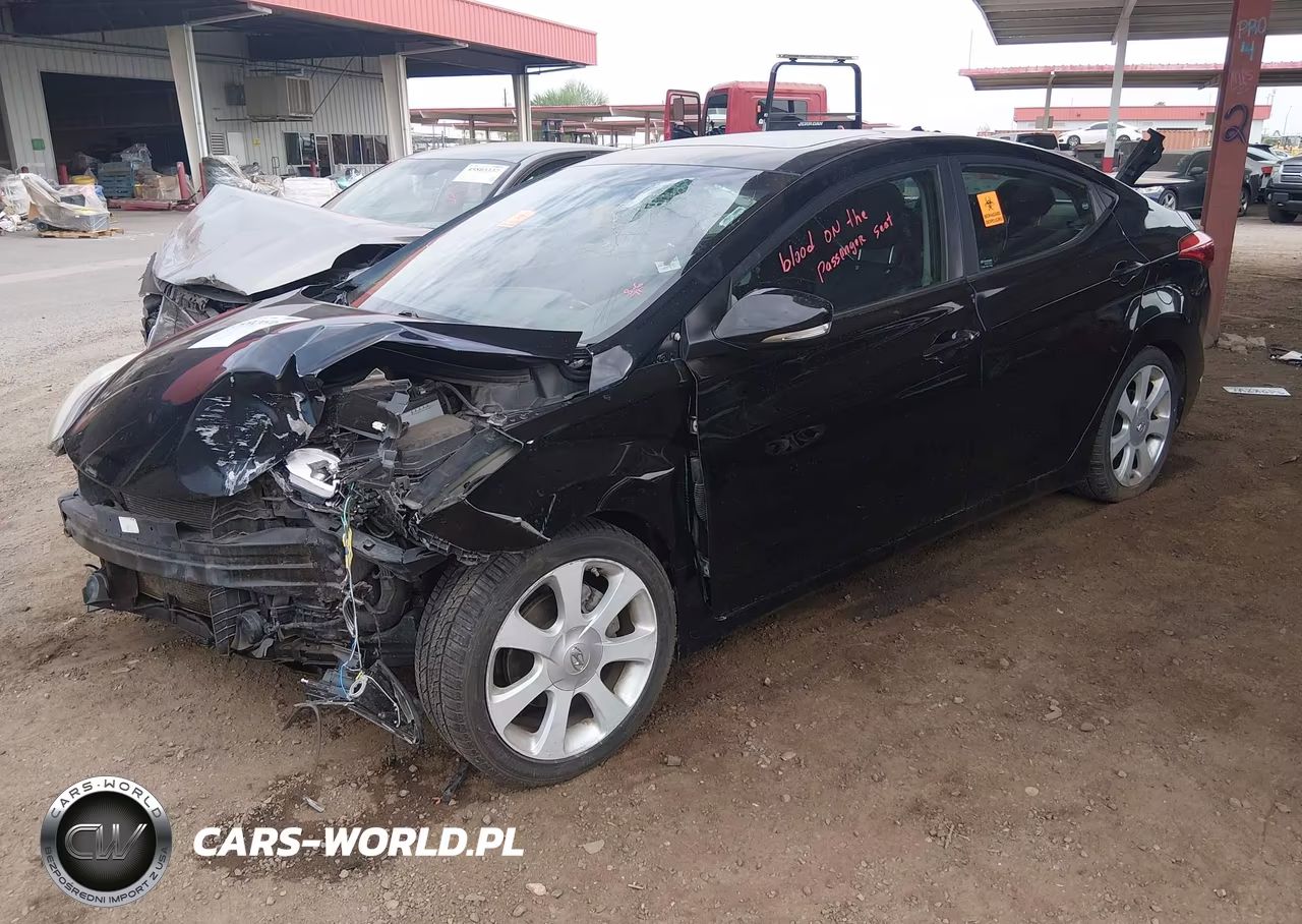 2012 Hyundai Elantra Limited (Ulsan Plant) VIN:KMHDH4AE0CU444600 - 2